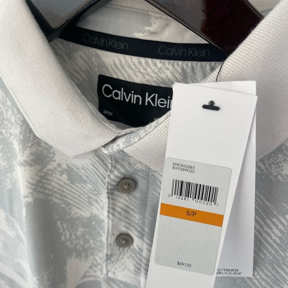 CK Patterned Polo Shirt - Picture 2 of 3